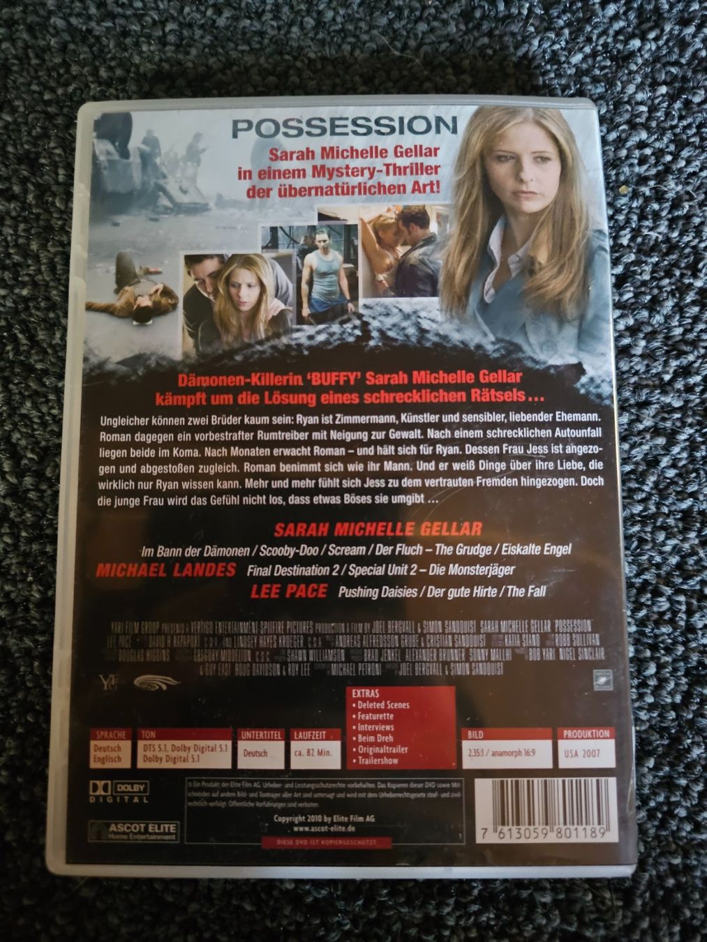 Tutti i DVDs: POSSESSION(13944) – Usato da Ruswil venduto da jan_bxl5 1