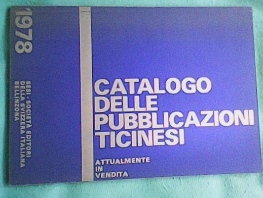 Libri: Publications tessinoises, 1978 – Usato da Rümlang venduto da Vuvuzella