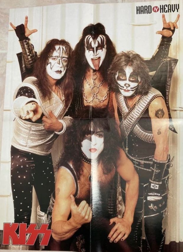Posters & Illustrations: KISS Poster – D'occasion à Wettingen par ABBA-Retro