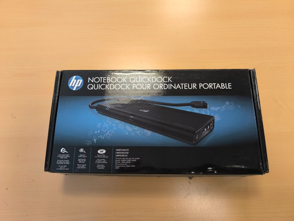 HP Notebook Quickdock Dockingstation - Neu und OVP (Neu und ...