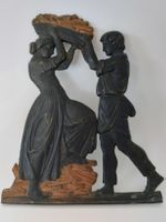 Eisernes Relief Wandbild Heinrich Moshage 30er art deco