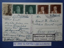 FL 19490 Nr. F24, F26 und 226 auf Karte