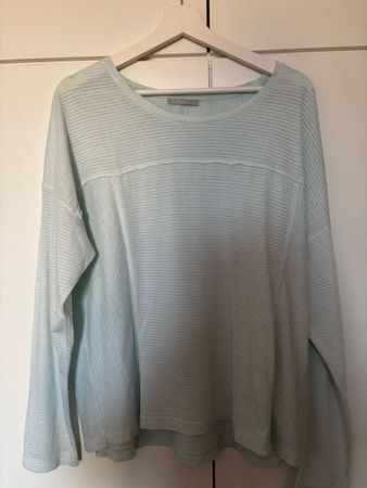 Nile Longsleeve Shirt Gr. L, hellblau gestreift, neuw. 50