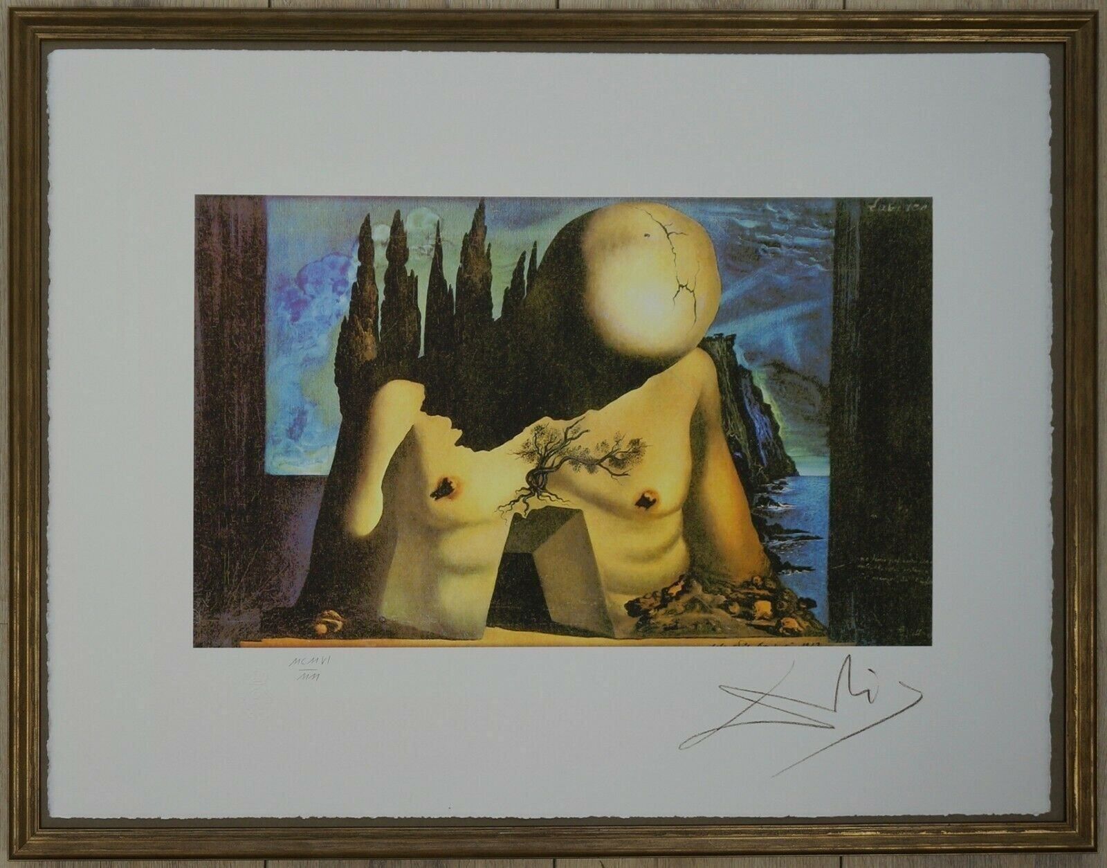 Poster & Bilder: SALVADOR DALI    HANDNUMMERIERT RUCKSIGNIERT – Gebraucht aus Gersau von kunst-online