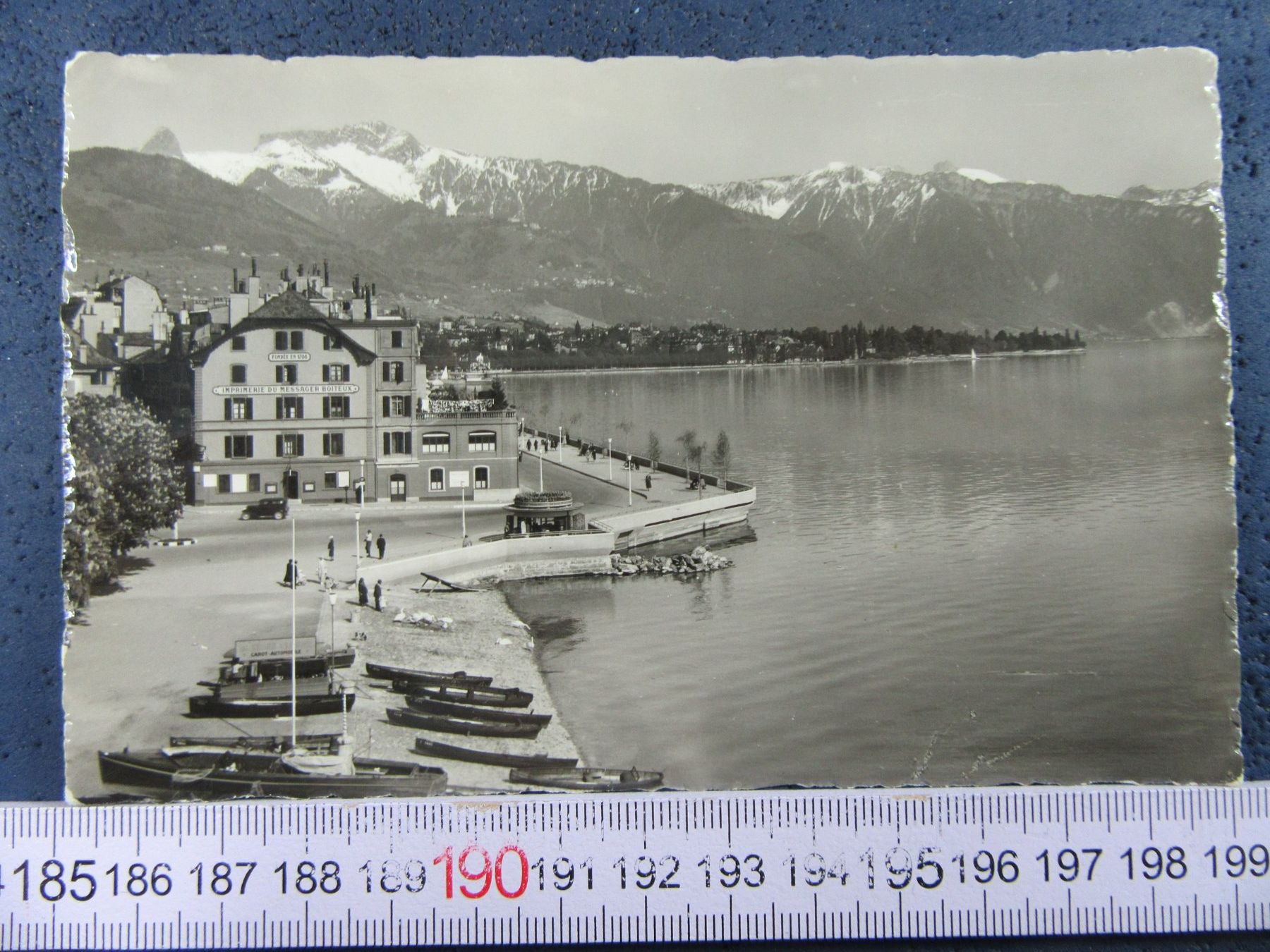 Cartoline postali: VEVEY VD LE QUAI HOTEL – Usato da Ettingen venduto da Hausi4711
