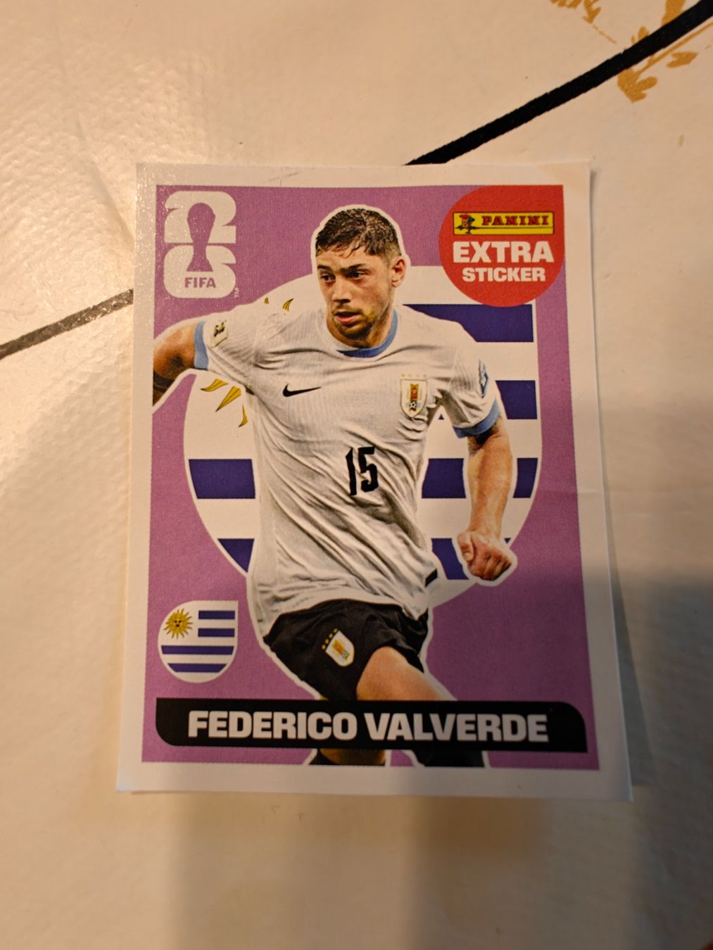 Panini Carte collezionabili: EXTRA Sticker Federico Valverde Panini – Nuovo (secondo la descrizione) da Cham venduto da mil_k67p