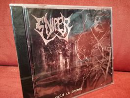 Sniper CD Your World Is Doomed Death / Trash Metal