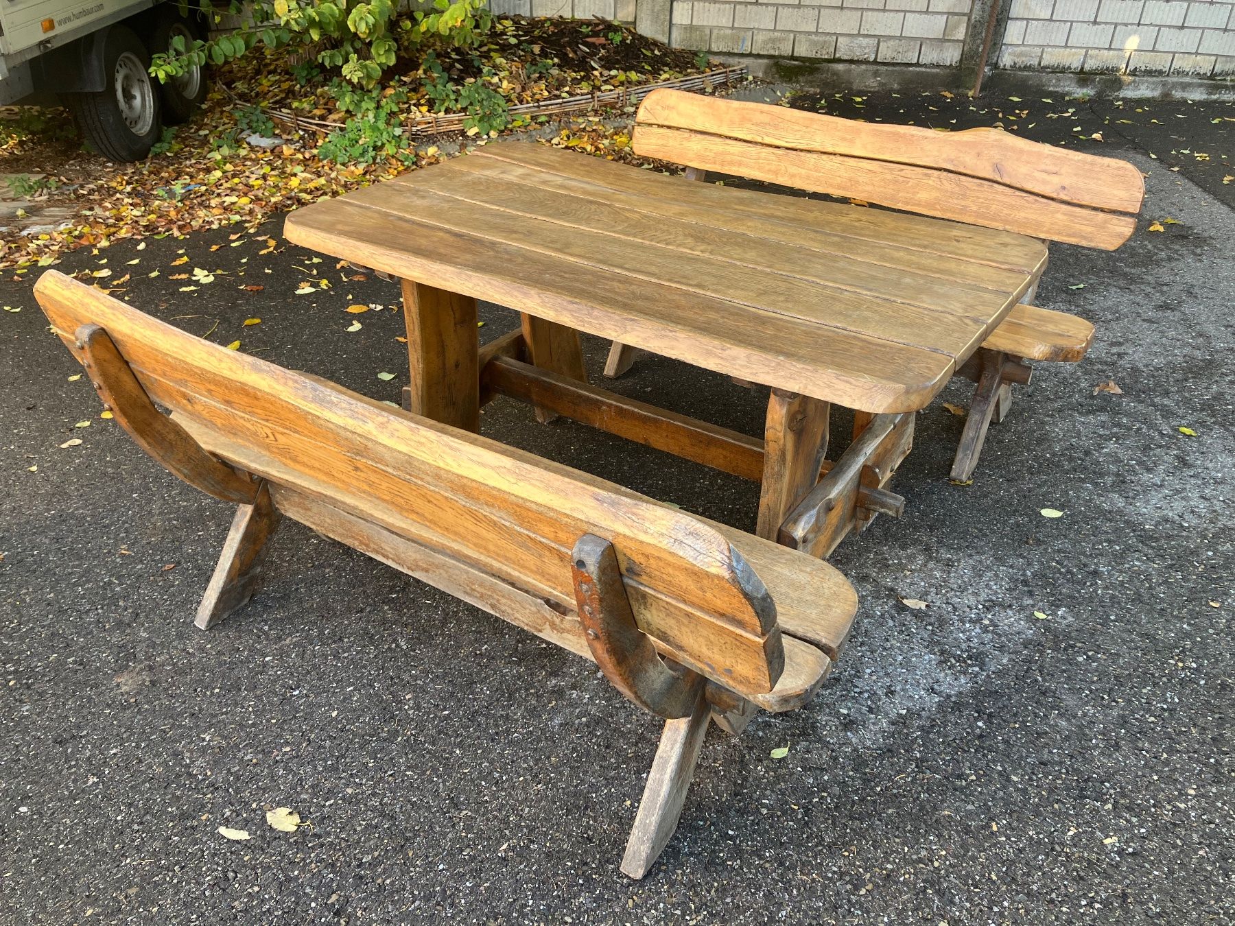 Set tavolo e sedie: Sitzgarnitur aus Eiche (3 Teilig) – Usato da Wetzikon ZH venduto da M.H88 2