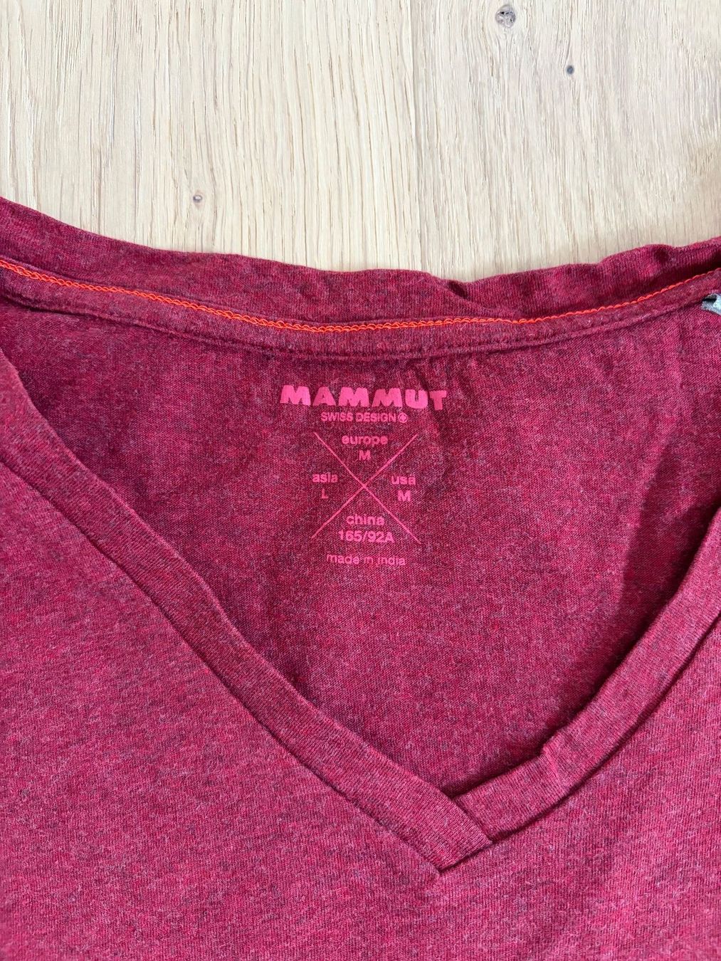 Mammut T-shirt: Mammut Shirt, Grösse M – Usato da Thayngen venduto da Liv-24 1