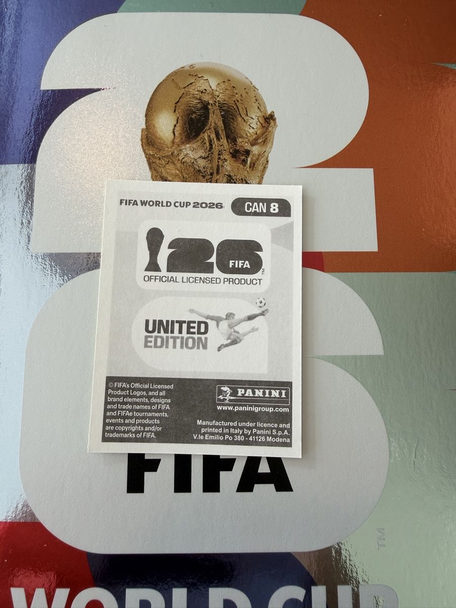 Panini Carte collezionabili: Panini Fifa World Cup 2026 - CAN 8 – Nuovo (secondo la descrizione) da Zürich venduto da Panini67 1