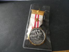 Schweiz, Eisenbahnmedaille BT EB 3/5 1910