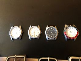 Echt leder armband uhren sammlung der marke Red Monkey