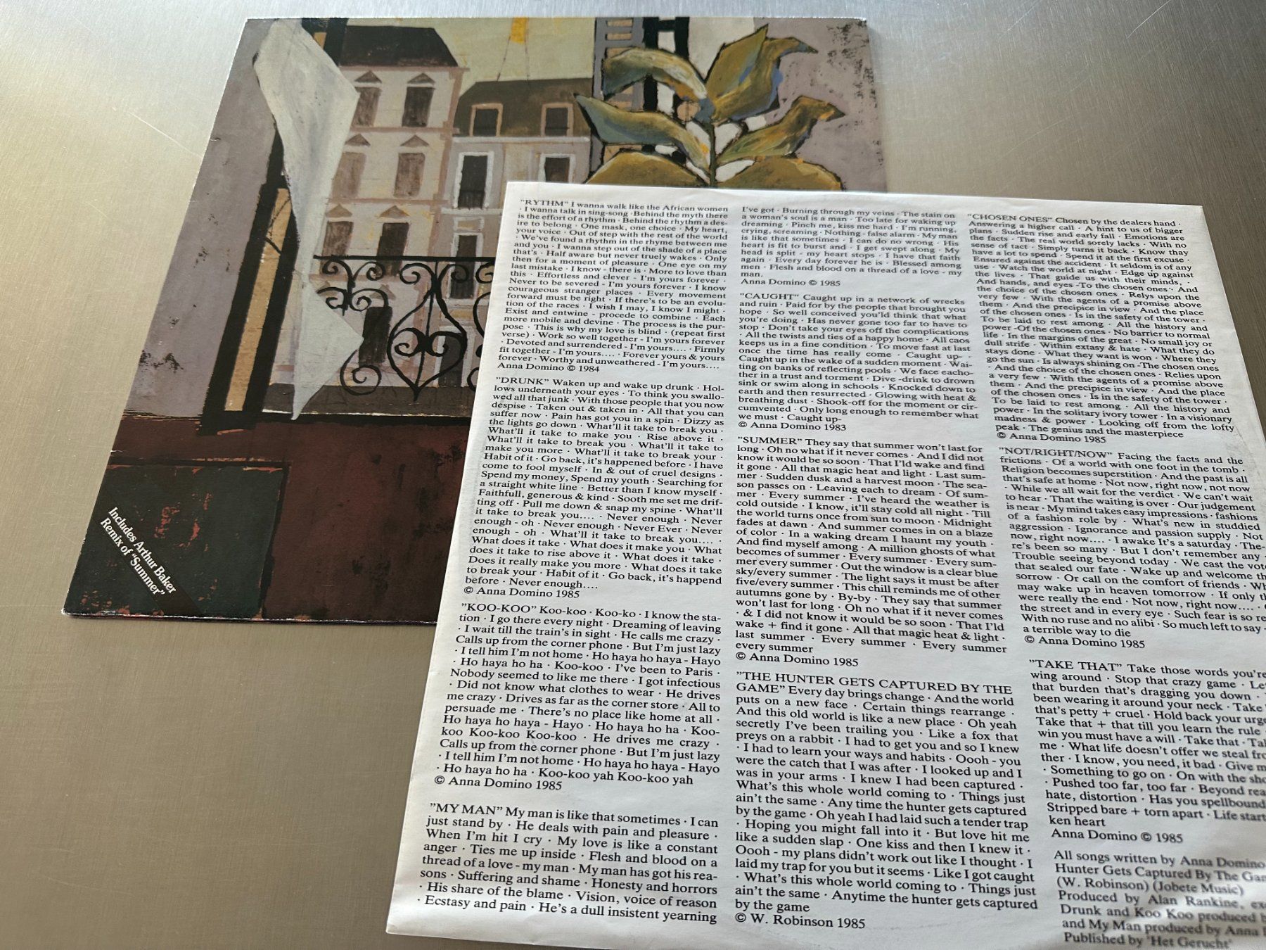 Dischi in vinile: ANNA DOMINO LP SAME - LES DISQUES DU CREPUSCULE RECORDS – Usato da Sion venduto da jaipur1401 3