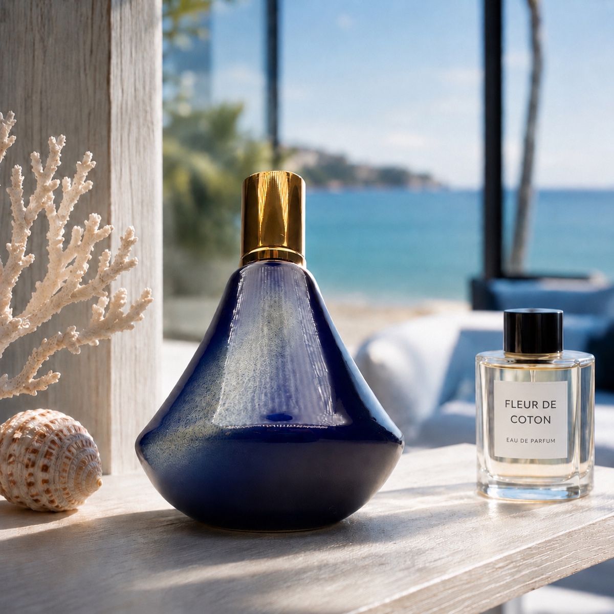 Diffuseurs: Diffuseur de parfum catalytique vintage bleu cobalt – D'occasion à Onex par Collection_by_JT