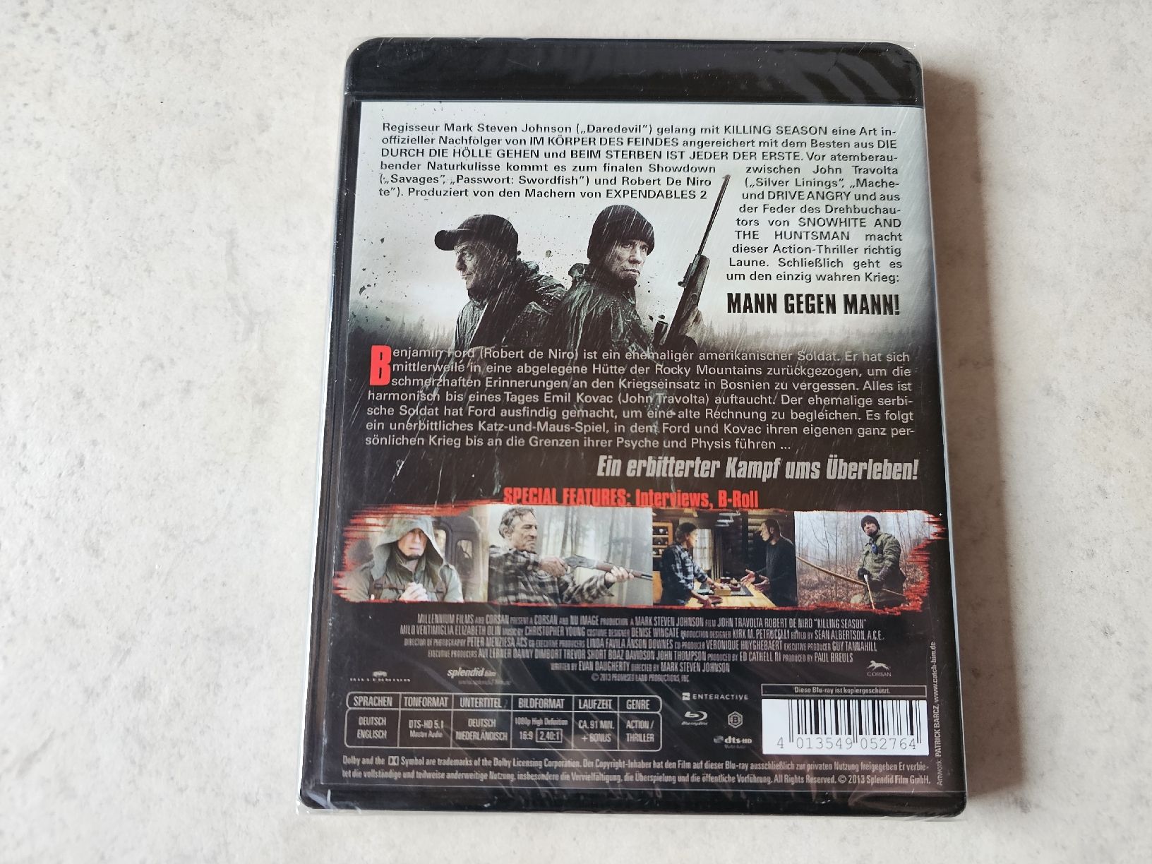 Tutti i DVDs: Killing Season  /  Bluray Fabrikneu – Nuovo e nell'imballaggio originale da Schneisingen venduto da backstore24 1
