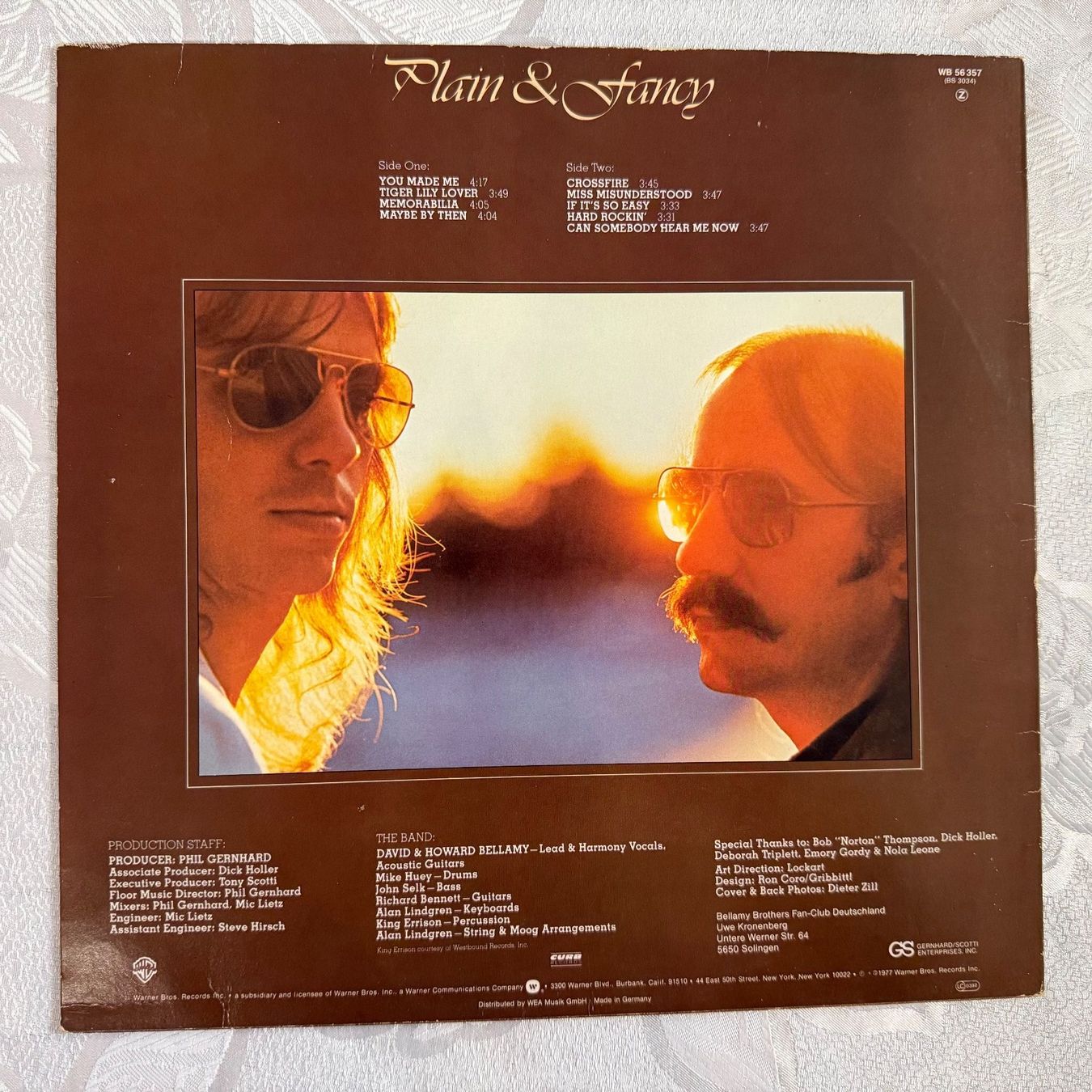 Dischi in vinile: BELLAMY BROTHERS - PLAIN AND FANCY – Usato da Zürich venduto da fehlton 1