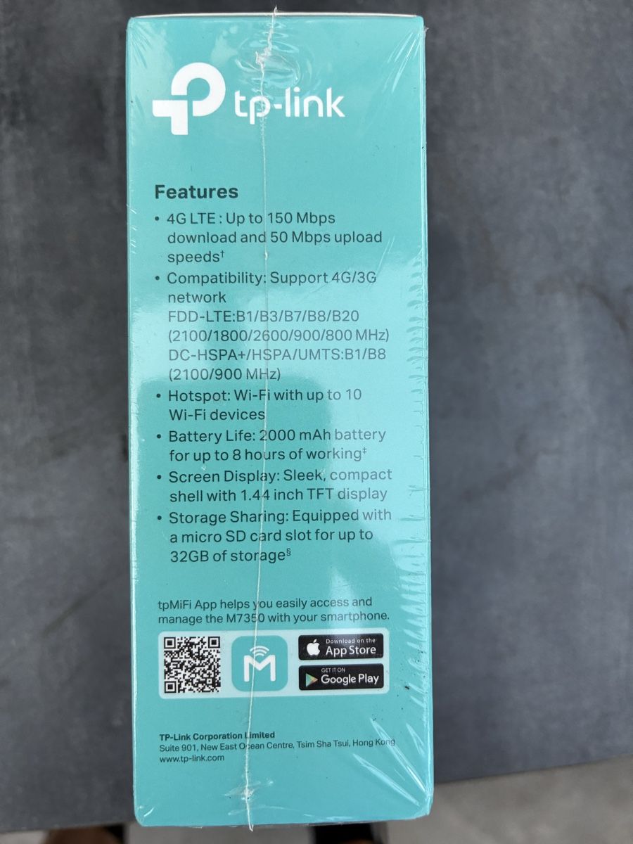 TP-Link Modem & Router: TP-Link M7350 Mobile WLAN Hotspot 4G LTE neu – Nuovo e nell'imballaggio originale da Volketswil venduto da Ooli71 1