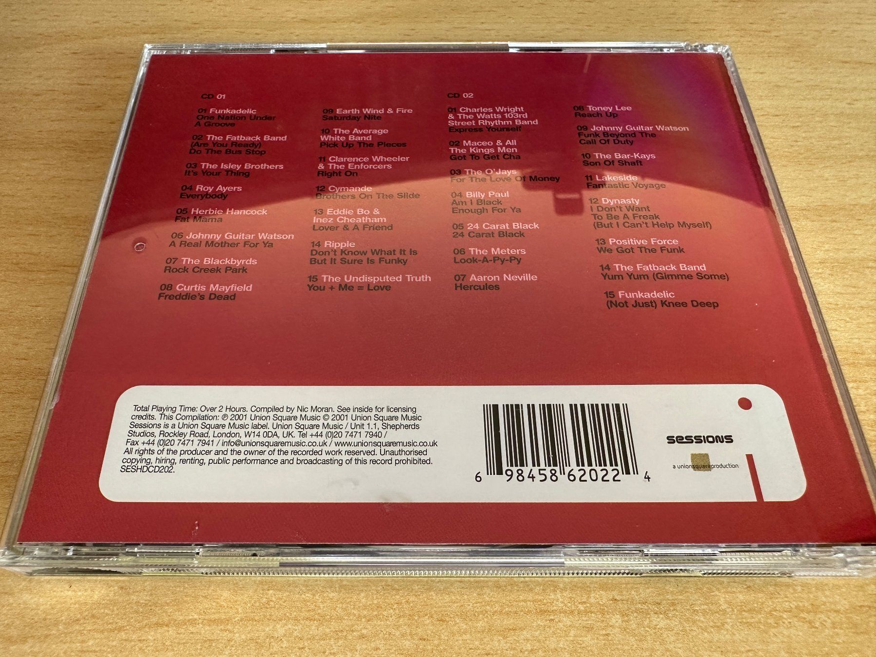 CD: Various – Funk Sessions - 2 CD – Usato da Rikon im Tösstal venduto da Alpenmutz 3