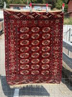 Buchara 145x111cm Teppich handgeknüpft sauber