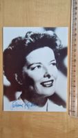 Katharine Hepburn, Original Autogramm auf Foto in s/w