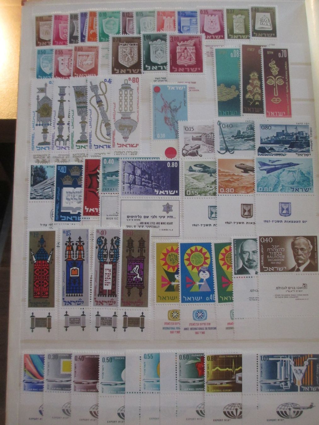 Tutti i francobolli: Album Briefmarken Israel – Usato da Hasle LU venduto da Flamme6 1