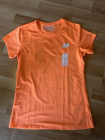 New Balance Laufshirt, Orange, Gr. S, einf. Brustweite 42cm