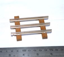 BUCO SPUR 0 SCHIENEN TEILE 8cm METALL