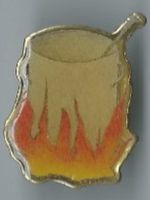 Topf auf Feuer, Pin