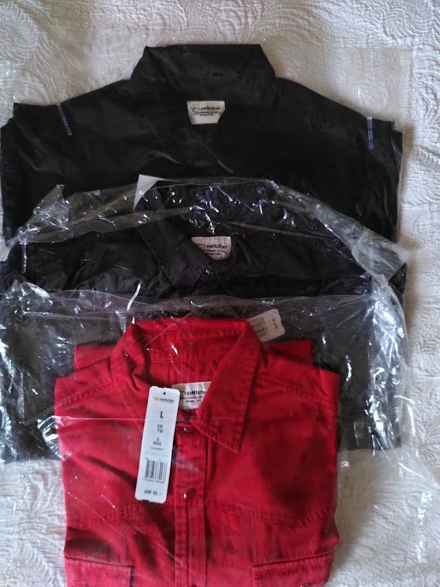 Hemden: Lot de 3 chemises Switcher modèle Stan taille L – Neu und originalverpackt aus Le Grand-Saconnex von Lanine01 1