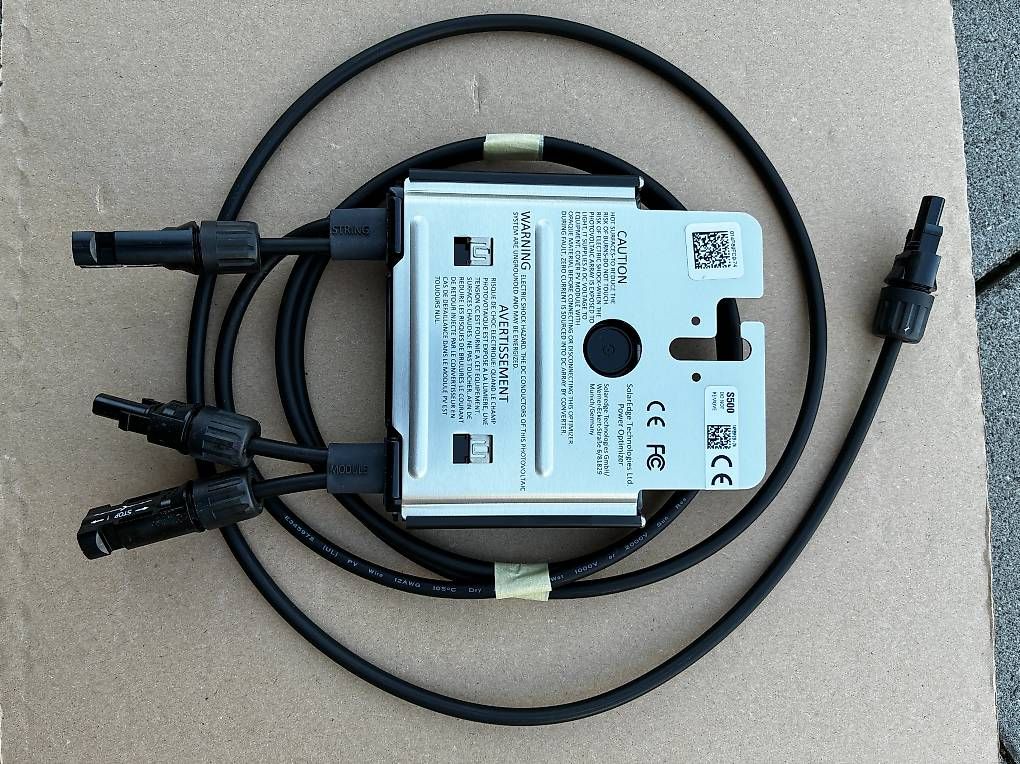 Componenti elettronici: SolarEdge Optimierer S500-1DM4MRM - MC4-Stecker – Usato da Bazenheid venduto da Micele84 2