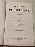 buch, magasin pittoresque, 1857, stahlstiche