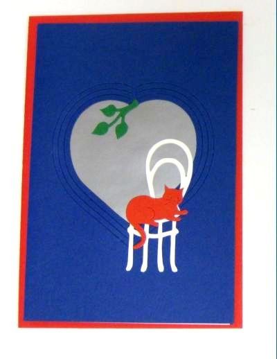 Cartoline: Karte "Katze" 2Stk. – Nuovo (secondo la descrizione) da Schlatt TG venduto da glueckwunschkarte.22