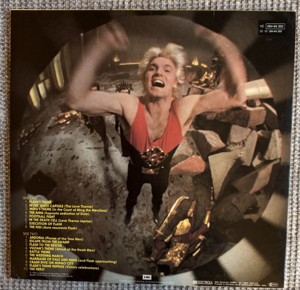 Dischi in vinile: Flash Gordon - Original Soundtrack by Queen - LP - 80s – Usato da Rorbas venduto da BlackstarRecords 1