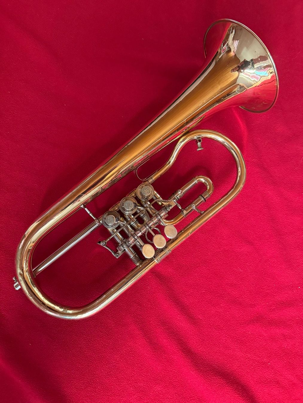 Strumenti musicali: Flügelhorn Ganter – Usato da Winterthur venduto da Muwka