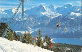 Beatenberg BE // 1971 Sesselbahn Niederhorn // Winter