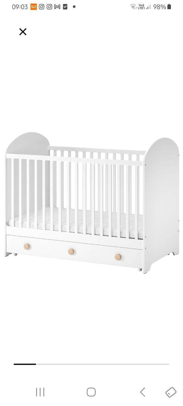 Letti: Baby/Kinderbett – Nuovo (secondo la descrizione) da Schwanden GL venduto da RosaV 1