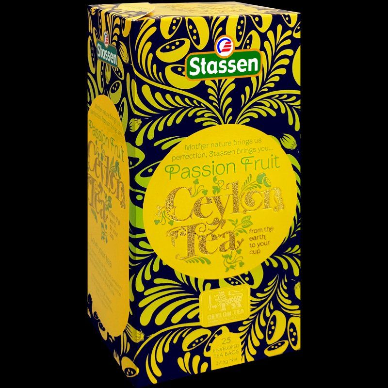 Cibi & Specialità: Stassen - Passion Fruit Tea - Gastro-Teebeutel – Nuovo e nell'imballaggio originale da Gampelen venduto da Geschenkxy