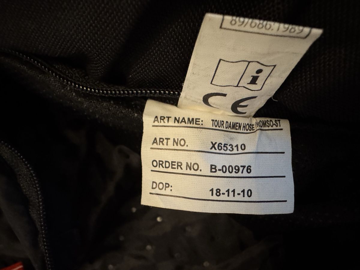 IXS Pantaloni: IXS Motorrad Textilhose schwarz – Nuovo (secondo la descrizione) da Zürich venduto da ale_5f2y 9