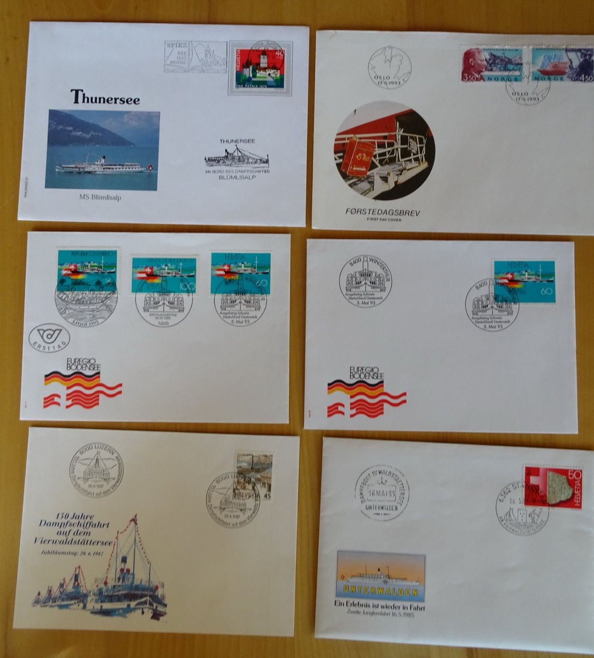 Tutti i francobolli: Philatelie Schifffahrt Couverts, AK Schiffe – Usato da Feldbrunnen venduto da MarcusSO 5