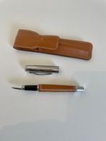 Edler Kugelschreiber Lederetui Set NEU