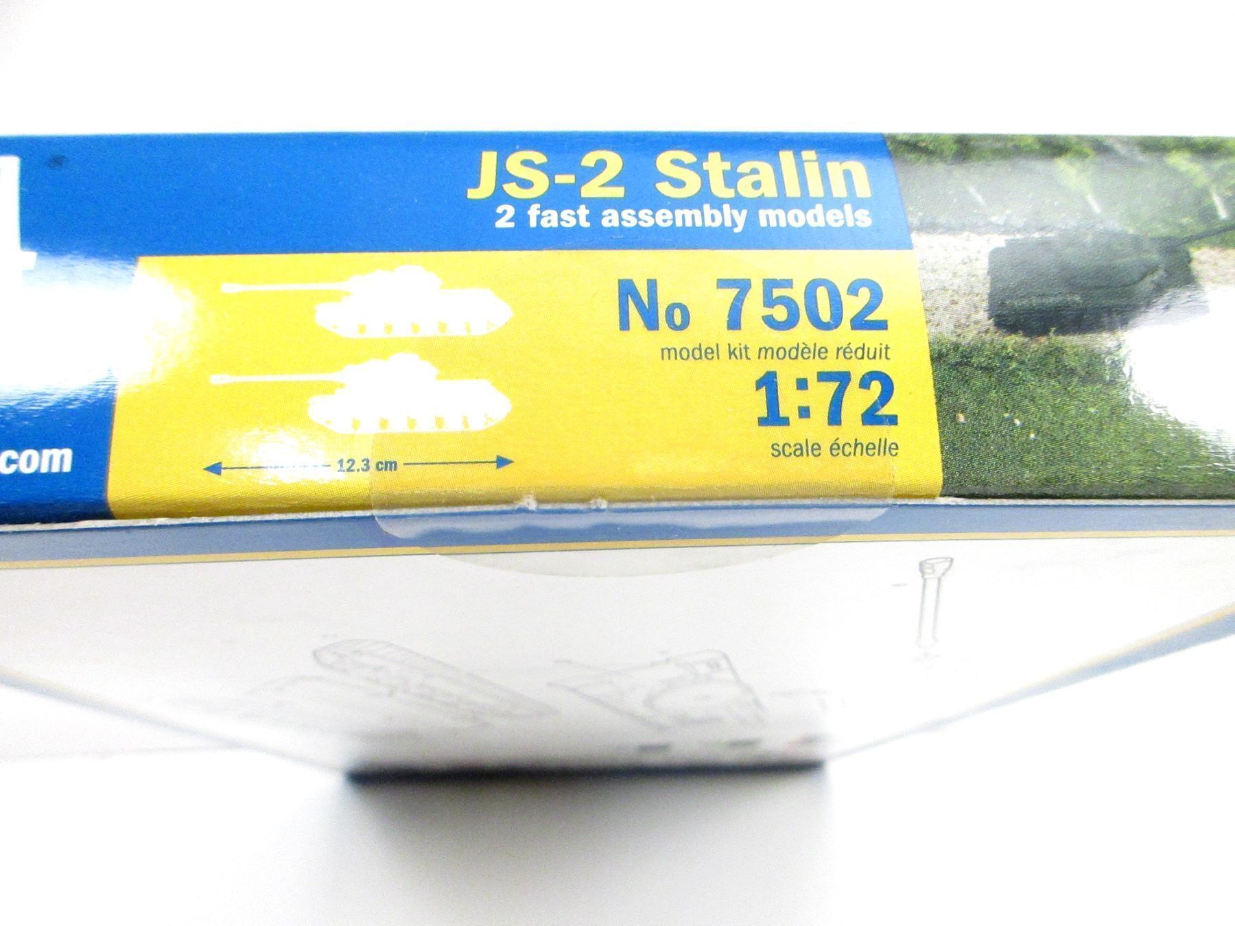 Italeri Kits de montage: Italeri 7502 JS-2 Stalin Panzer 1:72 – Neuf avec emballage d'origine à Olten par Heinrich875 5