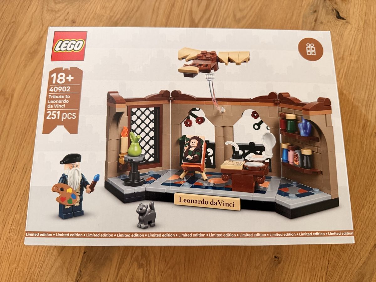 Lego Kit di costruzioni: Lego 40902 GWP Leonardo Da Vinci / Limited Edition – Nuovo e nell'imballaggio originale da Bussigny venduto da gaillo