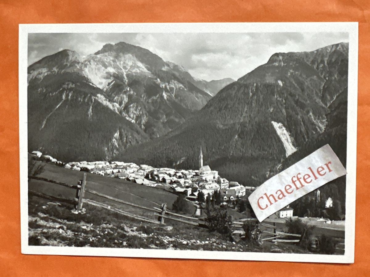 Ansichtskarten: 1954  Sent mit Uinatal – Gebraucht aus Zürich von Chaeffeler