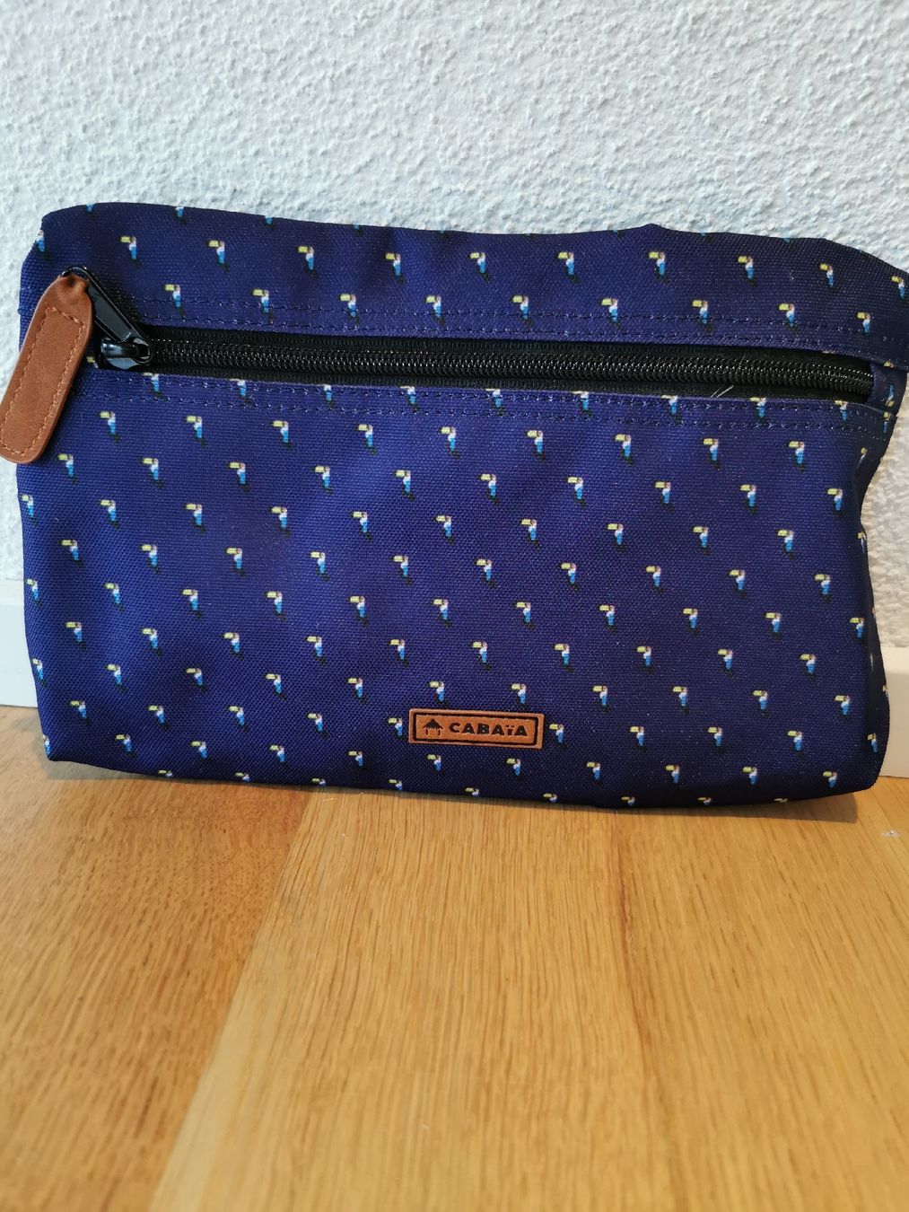 Zaini: Cabaia Rucksack Creme mit Reise-Muster, Gebraucht – Usato da Ibach venduto da wave99 3
