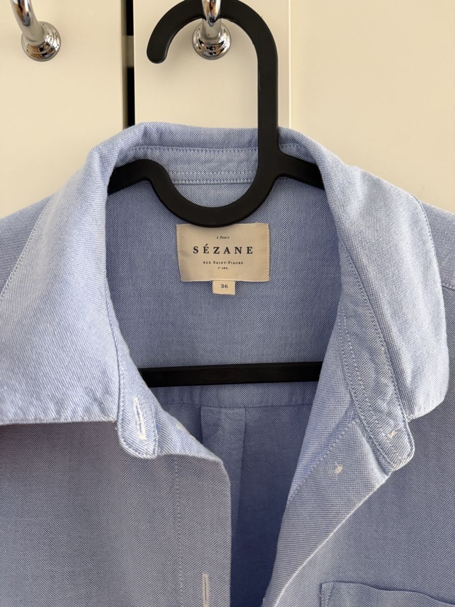 Sezane Camicette: Sezane Hemd blau Grösse 36 – Usato da Lenzburg venduto da ann_pt7n 5