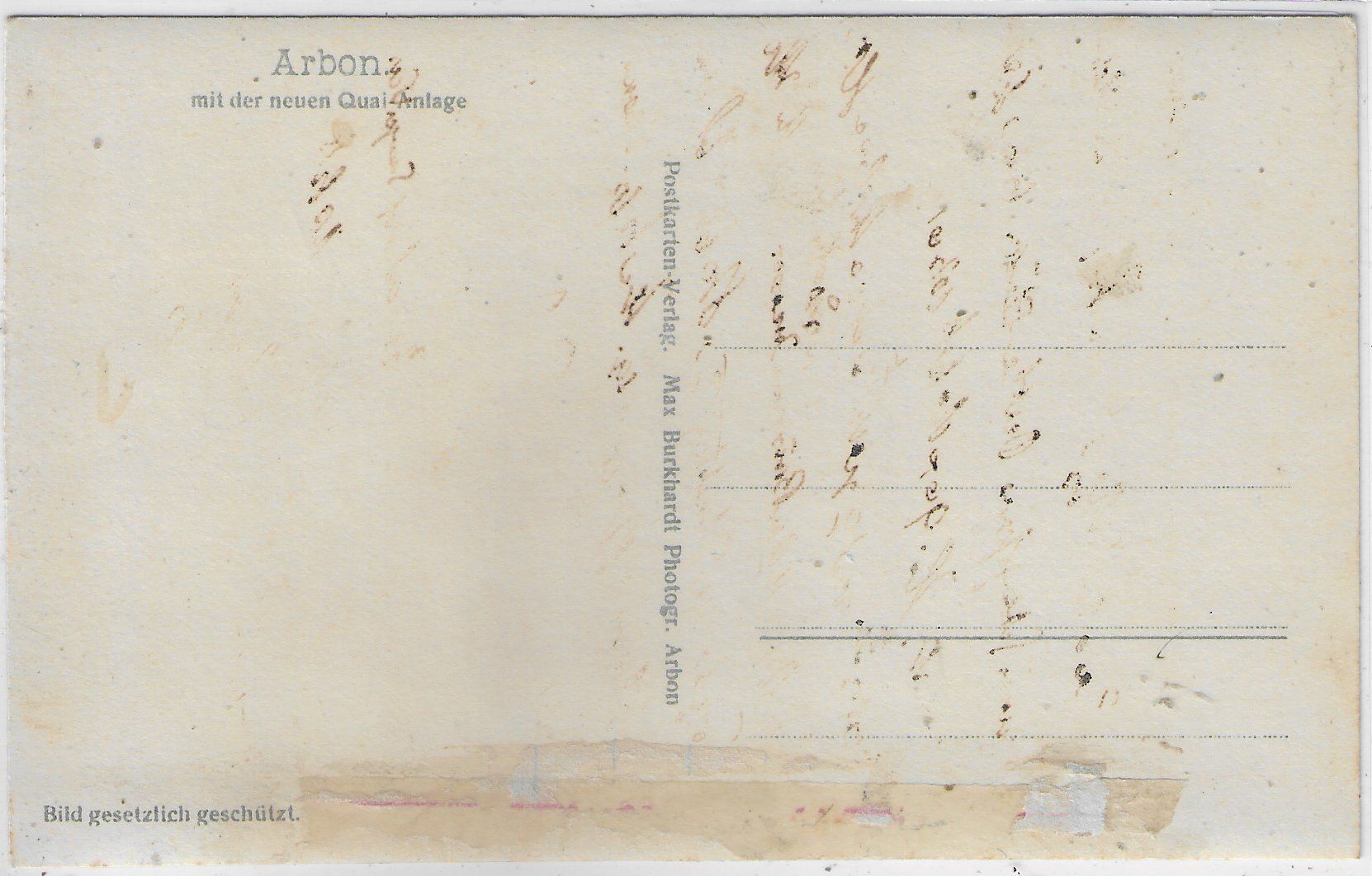 Cartes postales: Neue Quai-Anlage in Arbon – D'occasion à Ettingen par Kartenplanet 1