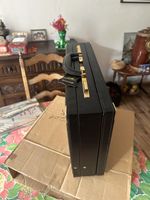 Mallette Prestolock Integra cuir noir état neuf