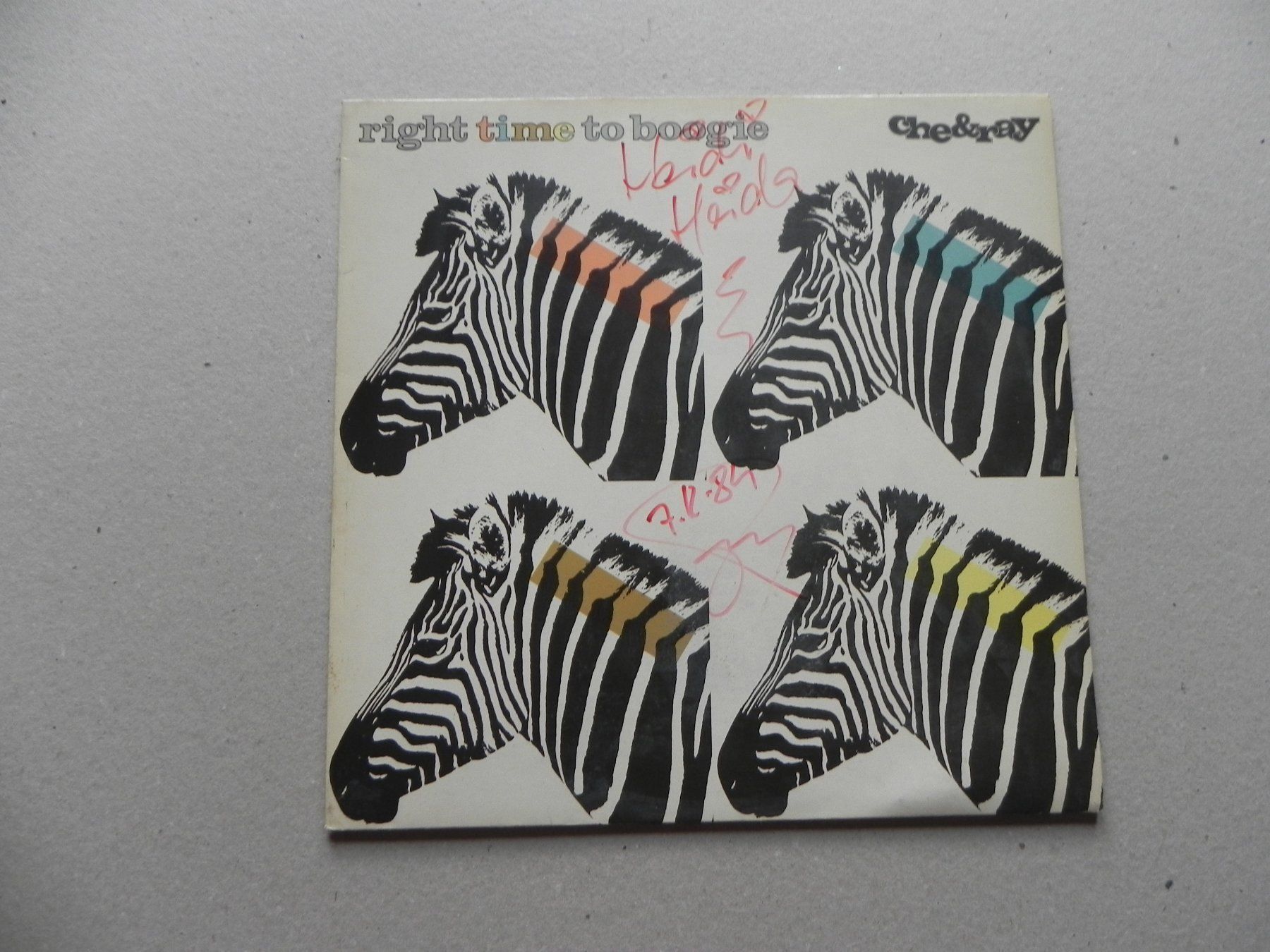 Dischi in vinile: LP CH Schweiz Boogie - Woogie Duo Che & Ray 1983 Right Time – Usato da Siebnen venduto da krimsie