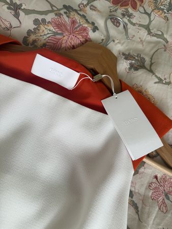 BOSS Dress Women Tricolor Sleeveless New Size 34 DE