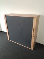 Rolladenschrank / Büroschrank abschliessbar -Ahorn/Anthrazit